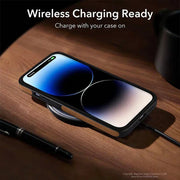 iPhone 11–16 Pro Max Leather Kickstand Case