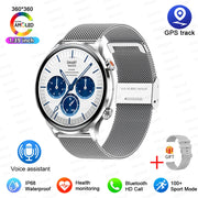 2025 AMOLED Smartwatch with GPS & Bluetooth