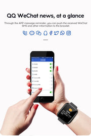 Smartwatch with Fitness & Sleep Monitor