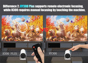 DITONG HY300 Plus 4K HD WiFi Mini Projector