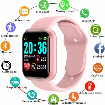 Smartwatch with Fitness & Sleep Monitor