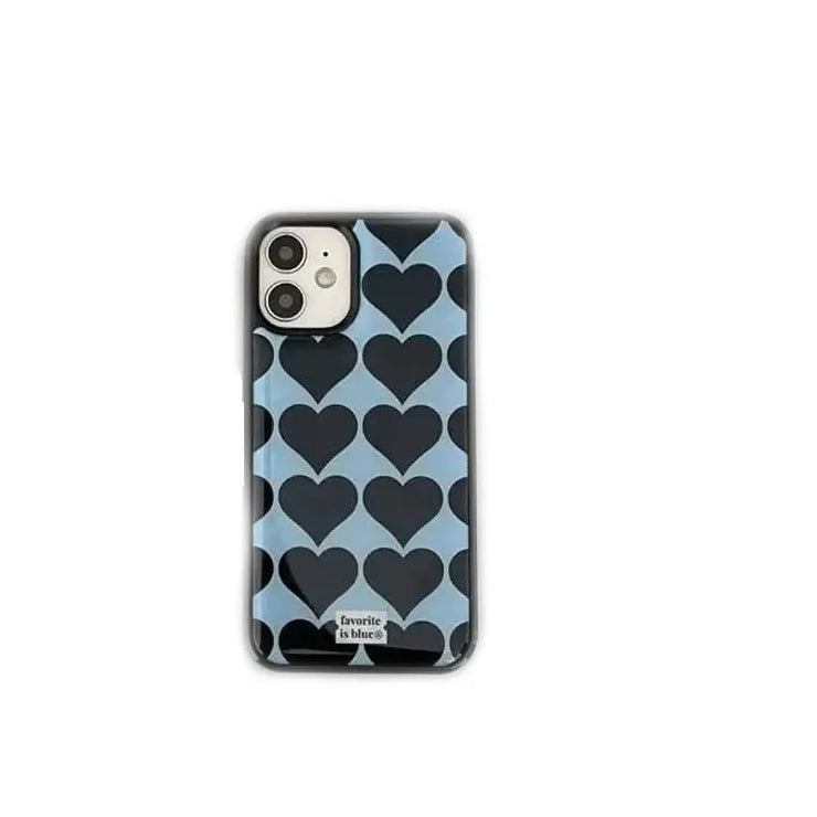 iPhone 7–16 Pro Max Y2K Love Heart Phone Case