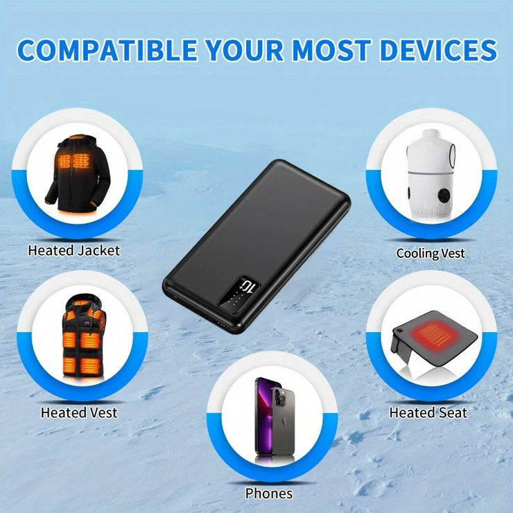 50000mAh Fast Charging Power Bank 7.4V/3A