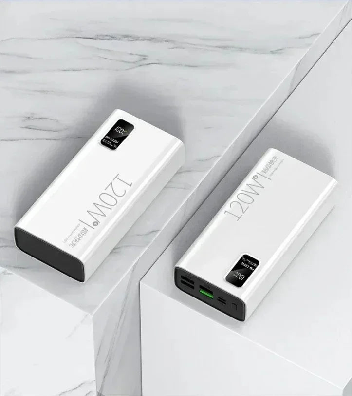 30000mAh 120W PD3.0 Power Bank with Display