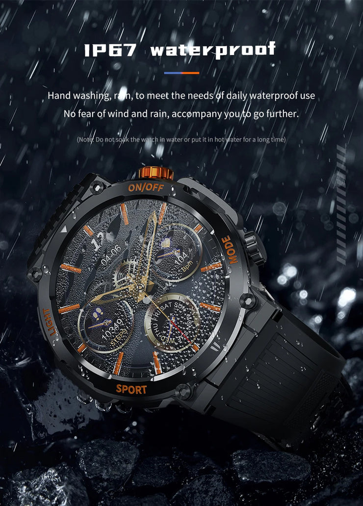 Men’s Smartwatch with HD Screen & Bluetooth Call