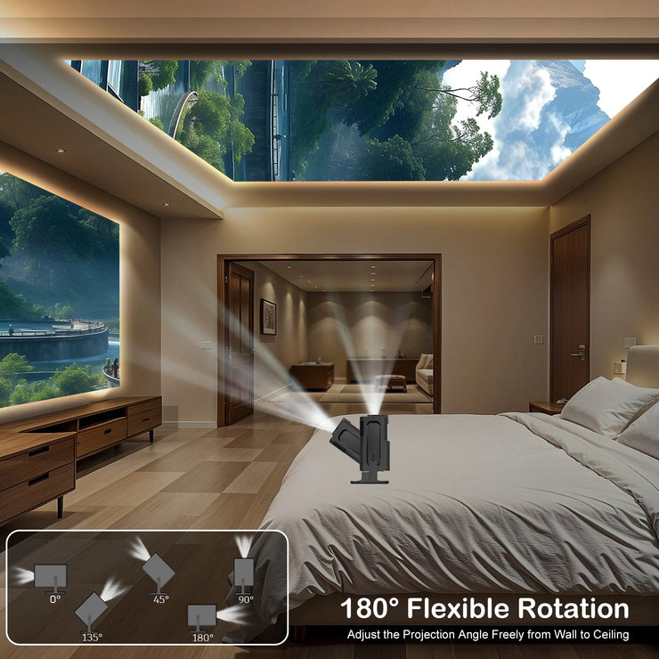 Woopker HY320 4K Mini Android Projector