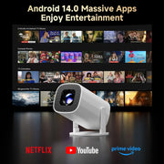 P30PRO Mini 4K Smart Projector Android 14