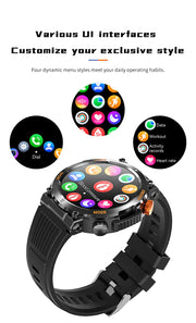 Men’s Smartwatch with HD Screen & Bluetooth Call