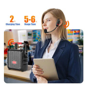 UHF Wireless Headset Microphone – Rechargeable
