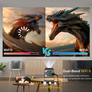 Woopker HY320 4K Mini Android Projector
