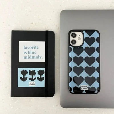 iPhone 7–16 Pro Max Y2K Love Heart Phone Case