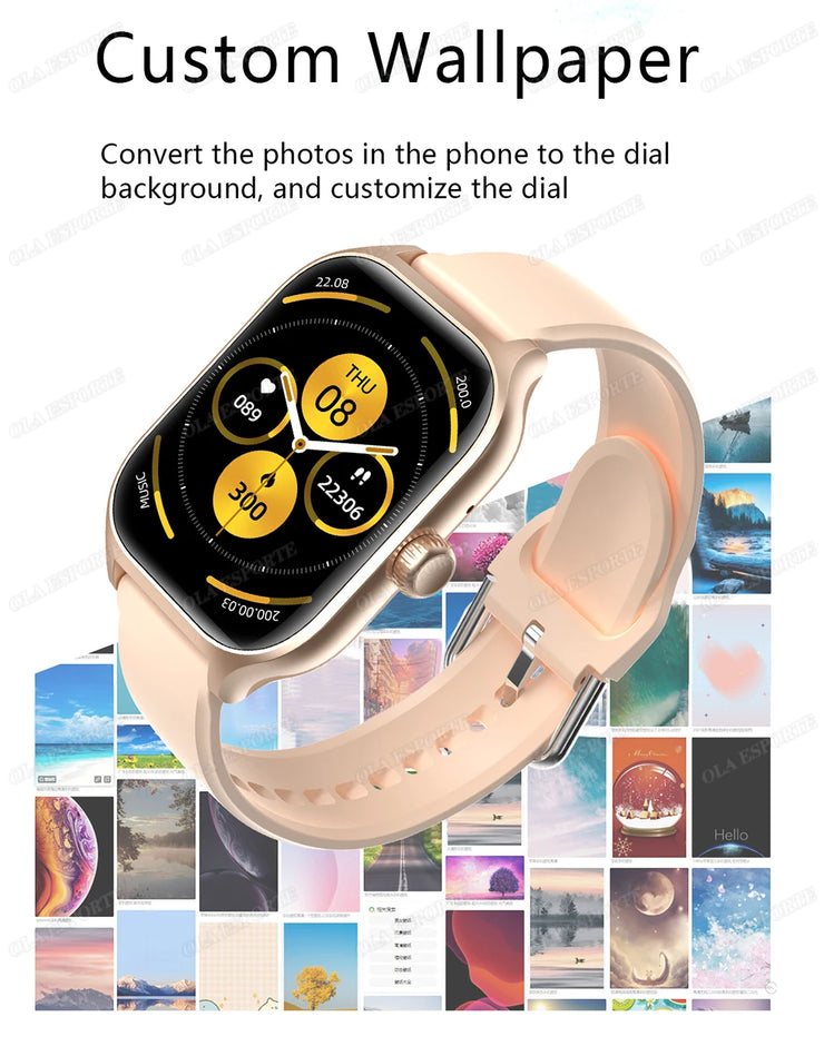 Smartwatch 1.83” HD Display with BT Call