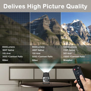 Woopker HY320 4K Mini Android Projector