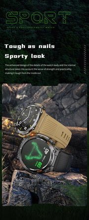 Men’s Smartwatch with HD Screen & Bluetooth Call
