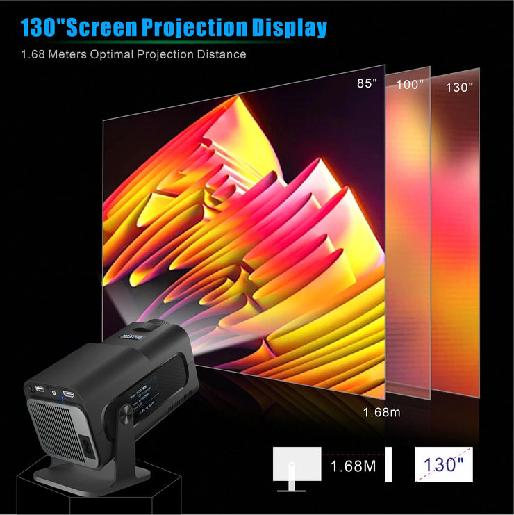 HY-320 Mini Android 11 4K Projector