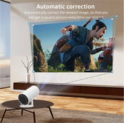 DITONG HY300 Plus 4K HD WiFi Mini Projector