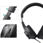 Wired Studio Monitor Headphones – 50mm Driver