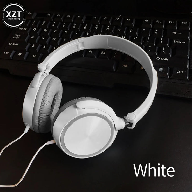 Wired Over-Ear Headphones – HiFi Stereo Bass