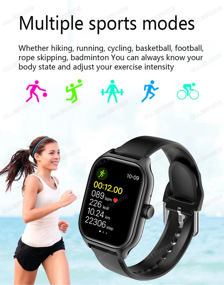 Smartwatch 1.83” HD Display with BT Call