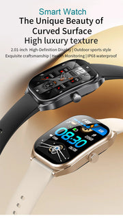 2.01'' AMOLED Smart Watch | Waterproof & Calls