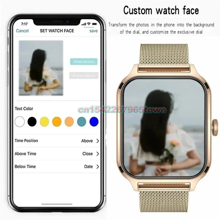 Smartwatch 1.83” HD Display with BT Call