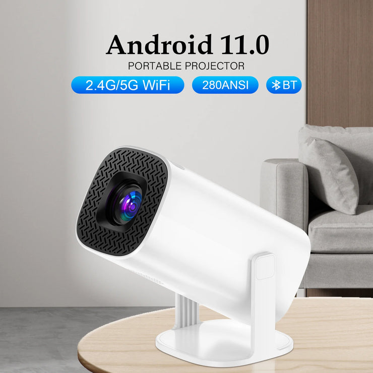 P30 Mini Smart Projector 720P 4K Android 11