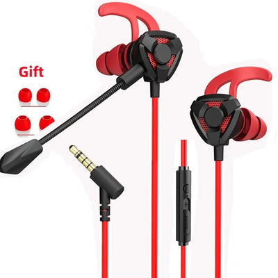 Wired Gaming Earbuds with Mic – Universal Headset