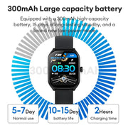 2.01'' AMOLED Smart Watch | Waterproof & Calls