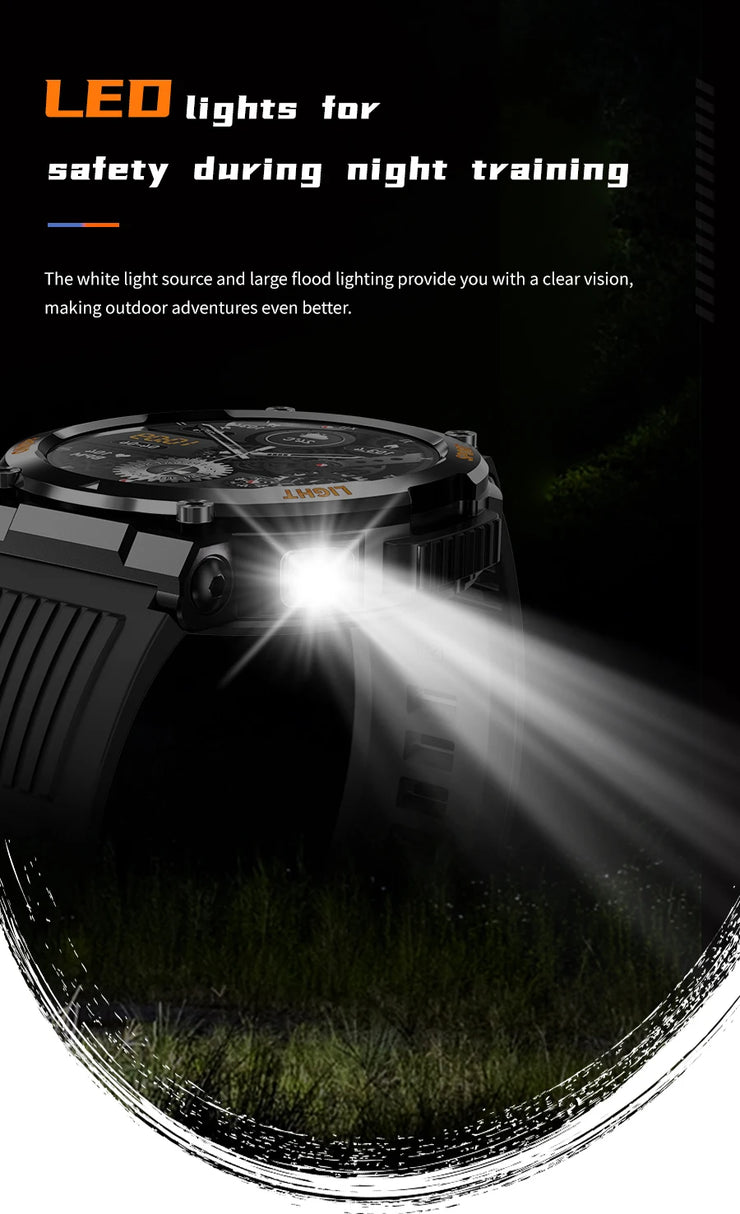 Men’s Smartwatch with HD Screen & Bluetooth Call