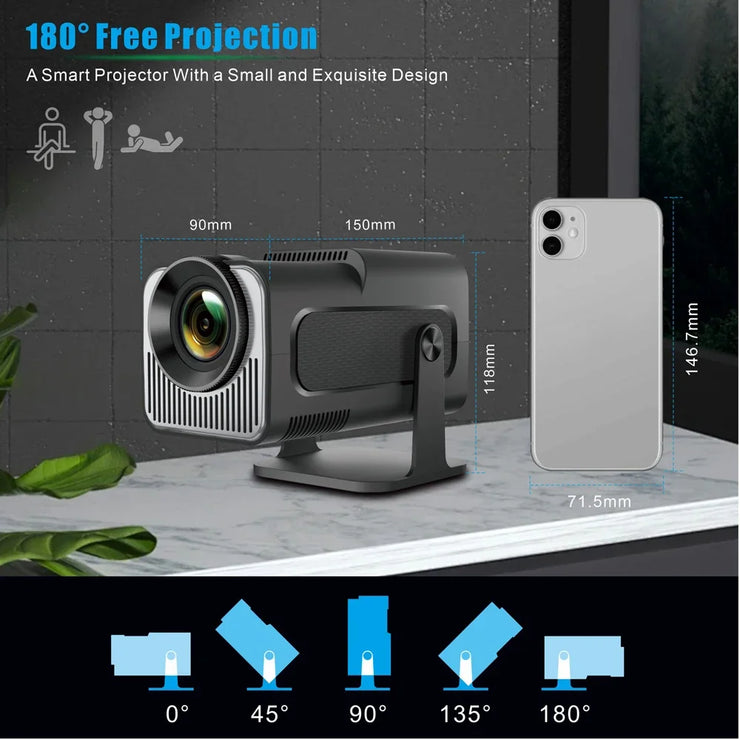 Woopker HY320 4K Mini Android Projector