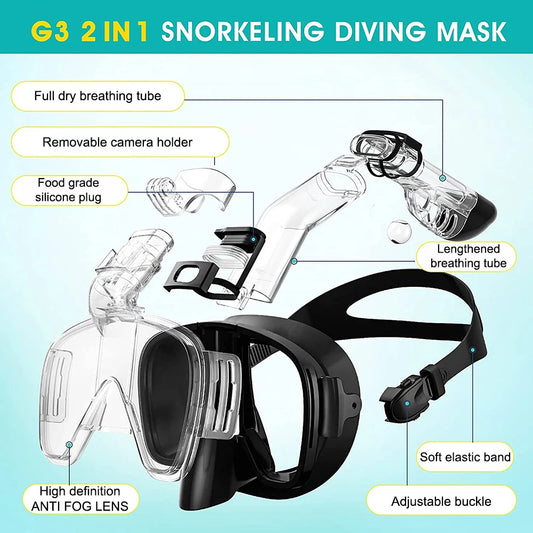 AquaBreath Snorkeling Mask™️
